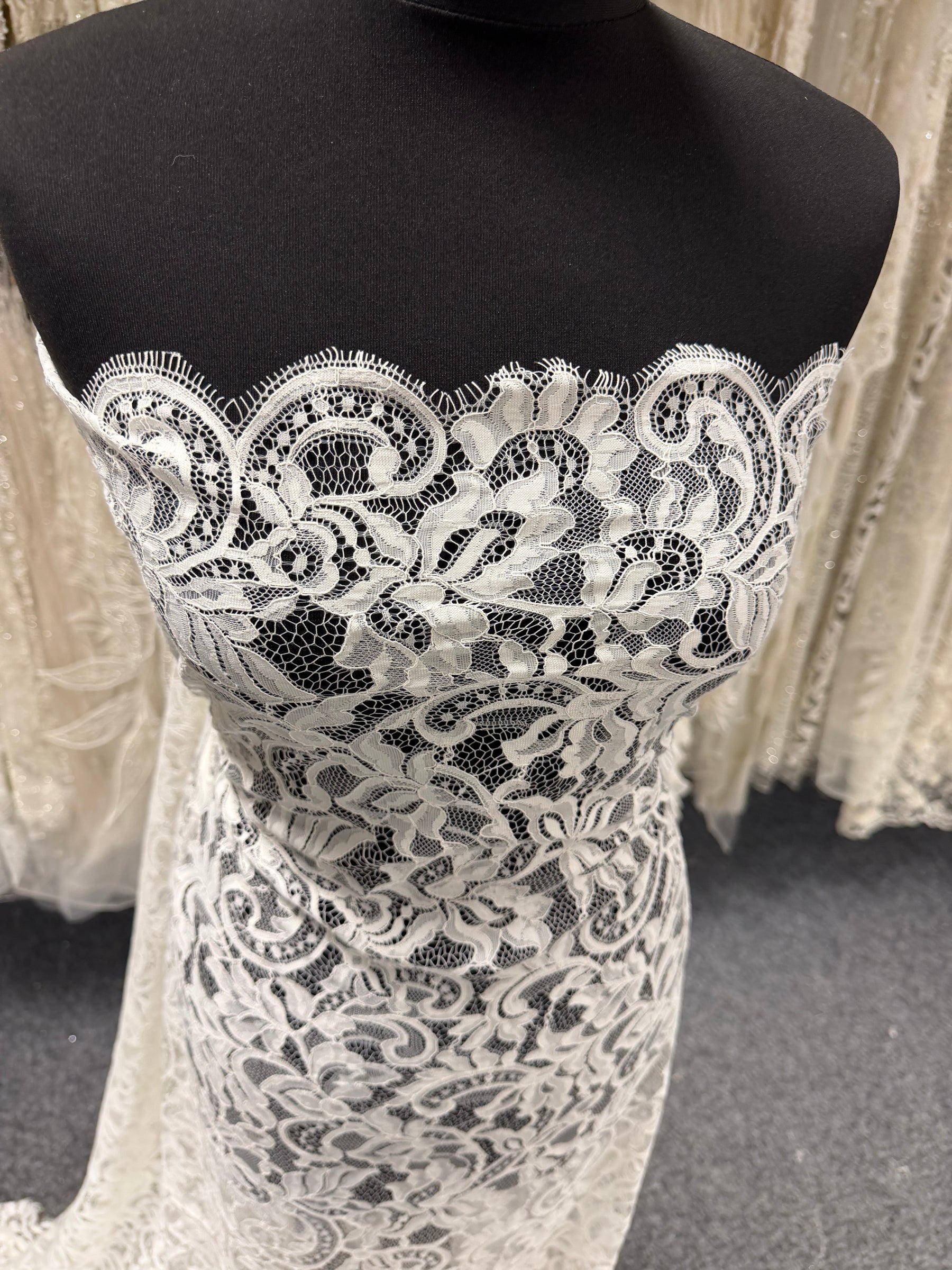 Ivory Corded Lace - LA7014