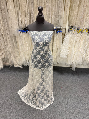 Ivory Corded Lace - LA7013