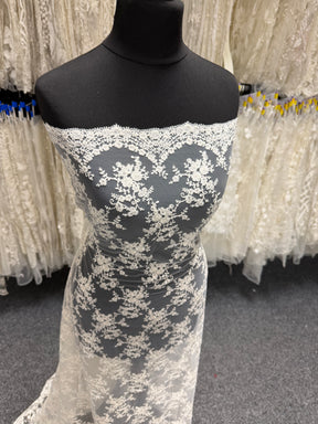 Ivory Corded Lace - LA7013