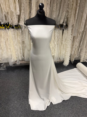 S Ivory Heavy Soft Satin - PB1014
