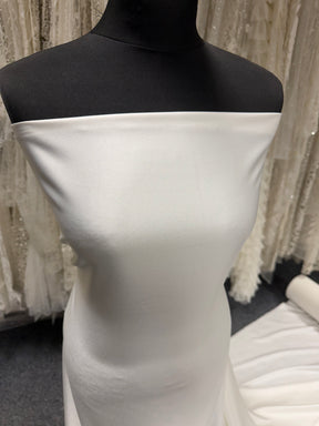 S Ivory Heavy Soft Satin - PB1014