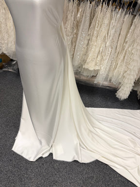 S Ivory Heavy Soft Satin - PB1014