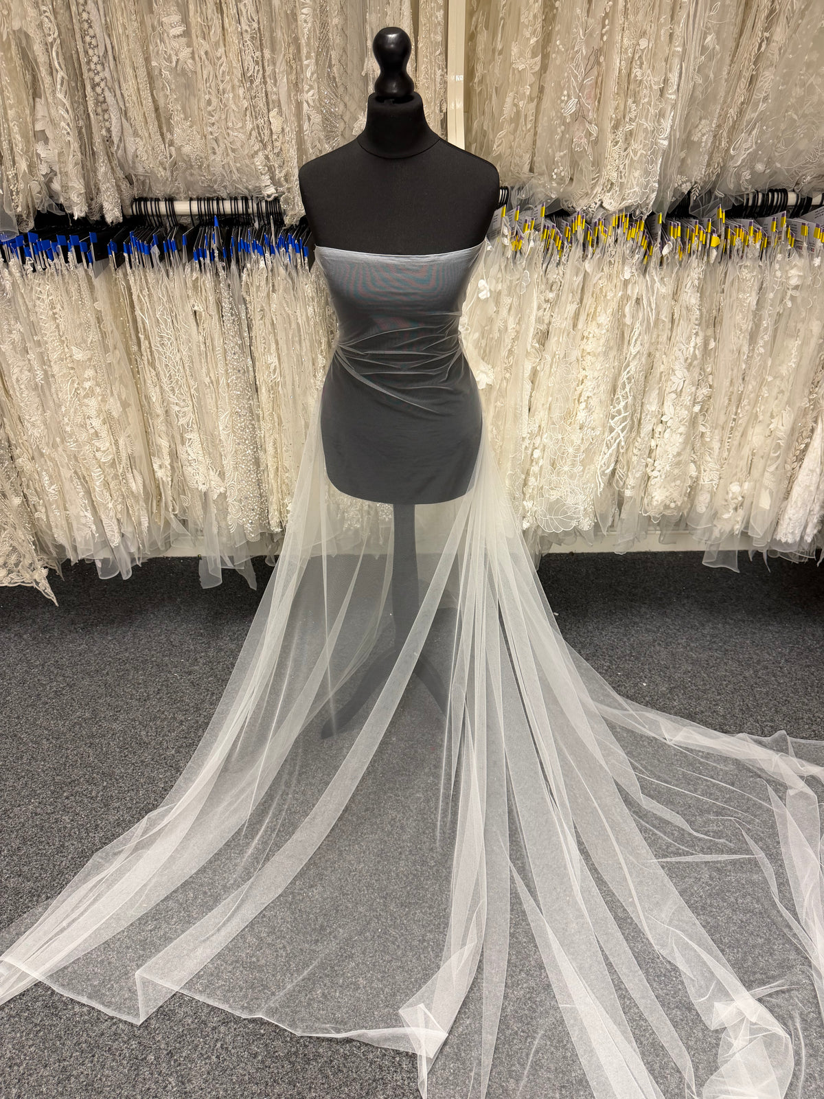 Ivory Recycled Tulle - TU0056