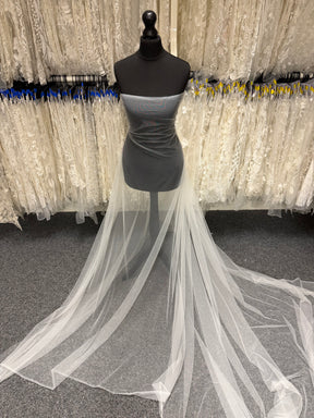 Ivory Recycled Tulle - TU0056