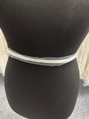 Ivory Beaded Dress Trim - EH2002