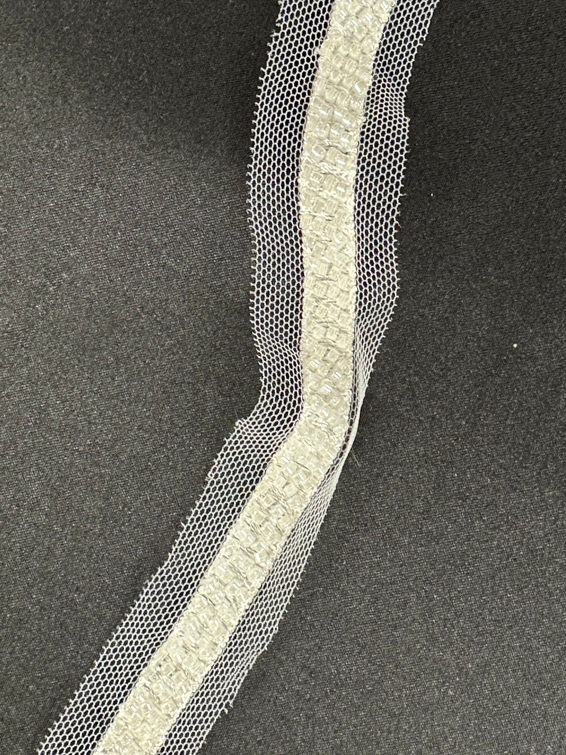 Ivory Beaded Dress Trim - EH2002