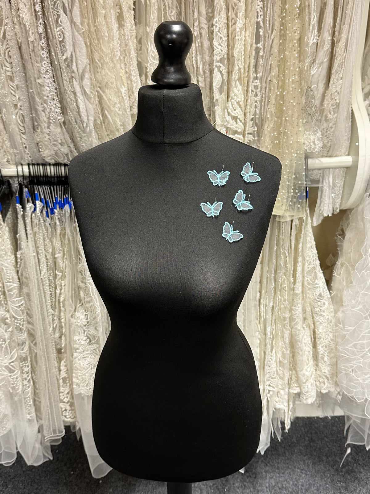 Topaz Butterfly Applique - M1