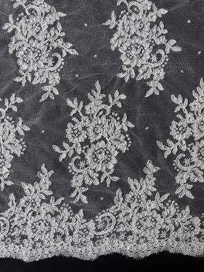 Ivory Corded Lace - LA7013