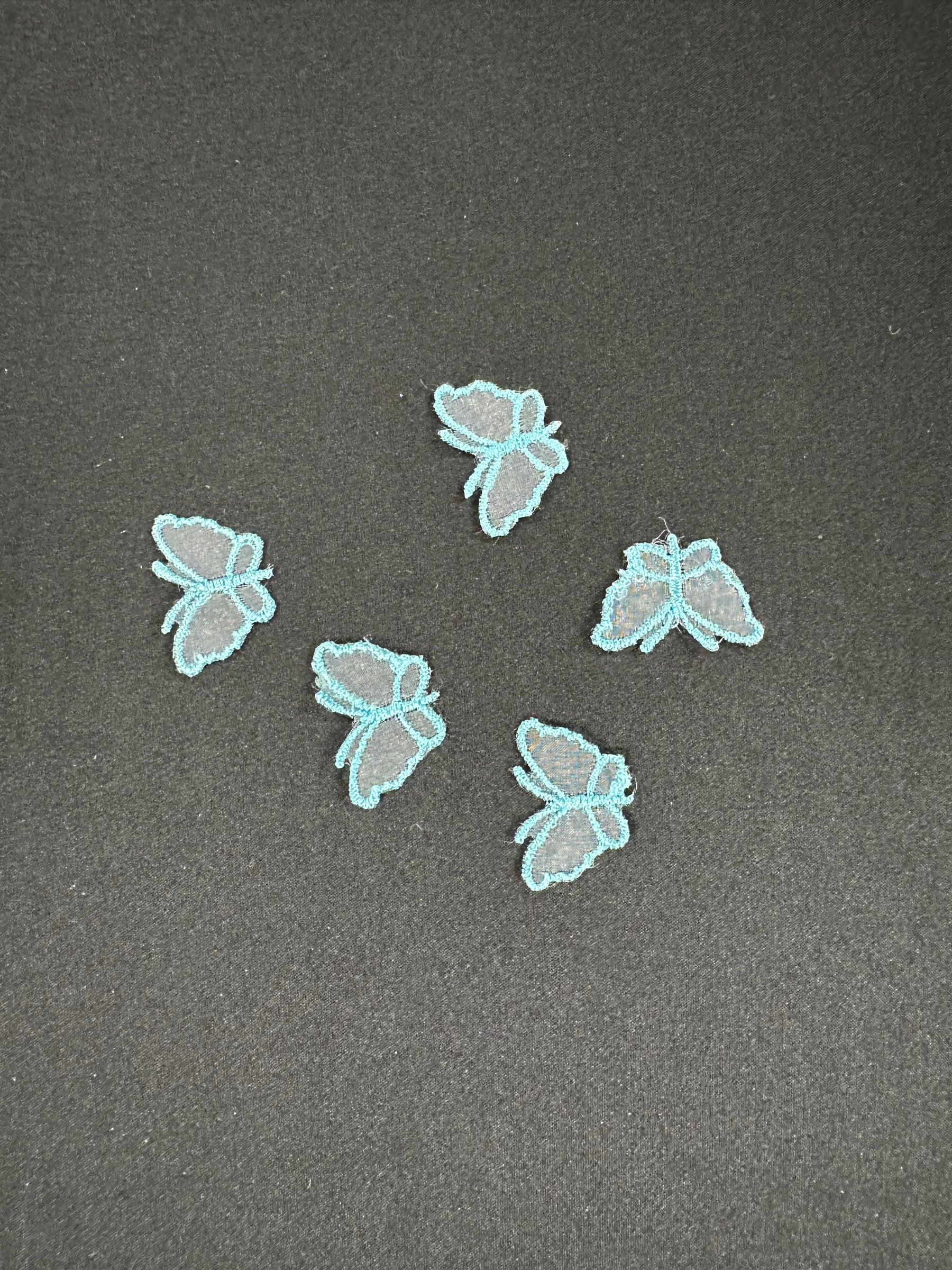Topaz Butterfly Applique - M1