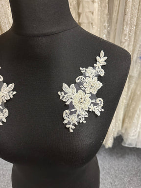 Ivory Appliques - T390