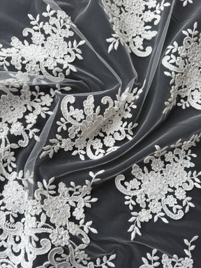 Ivory Corded Lace - LA7008