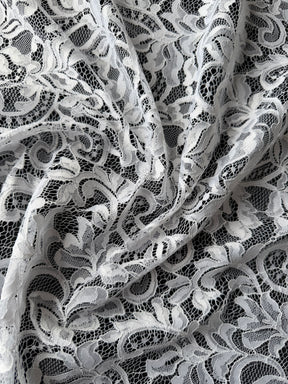 White Corded Lace - LA7014