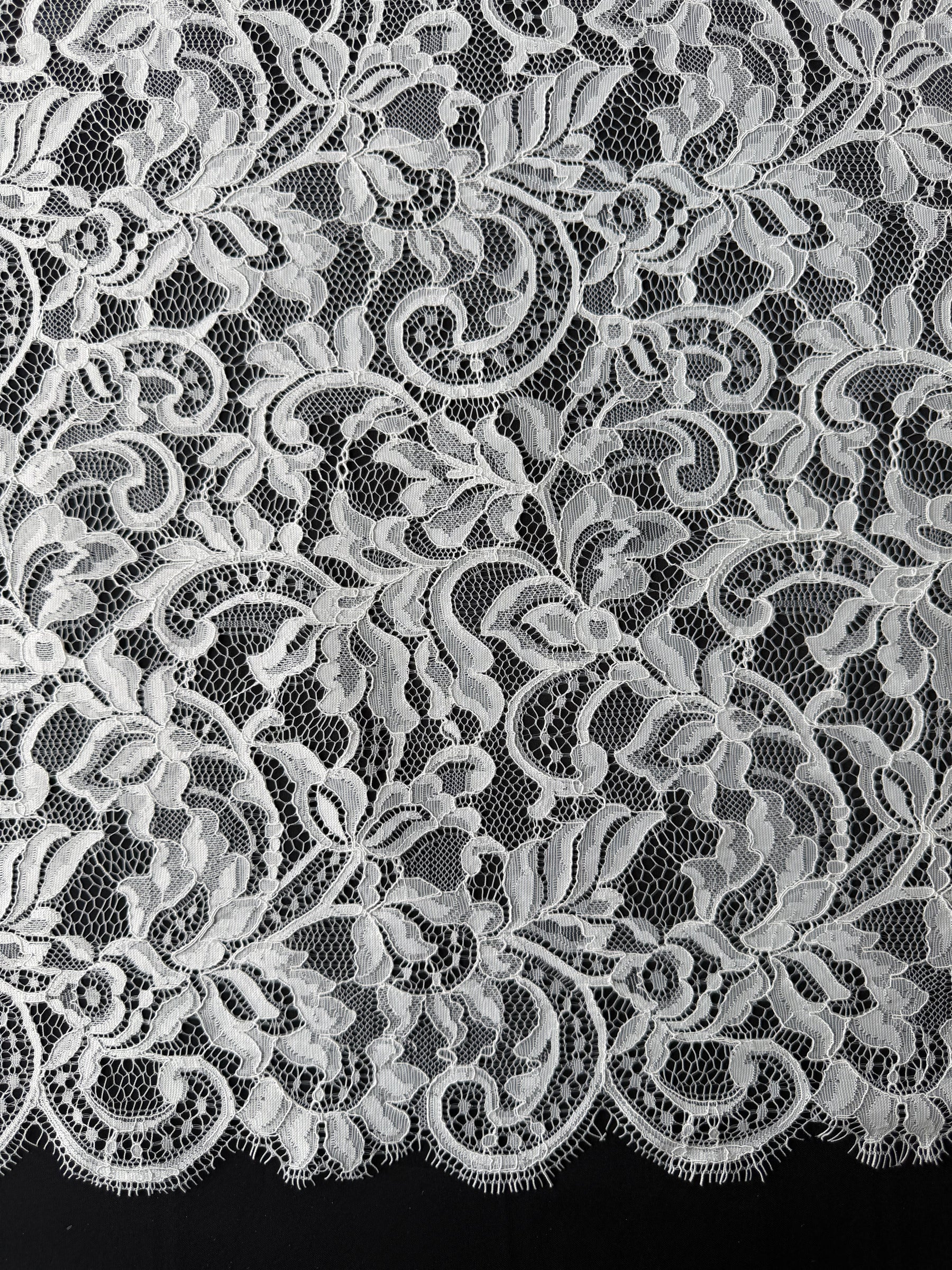 Ivory Corded Lace - LA7014