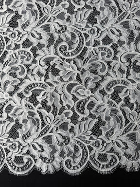 Ivory Corded Lace - LA7014