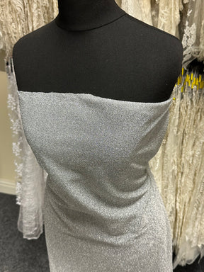 Silver Glitter Knit - Ghost