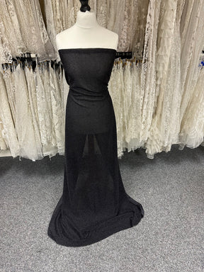 Black Glitter Knit with Black Glitter - Ghost