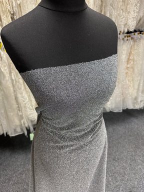 Black Glitter Knit with Silver Glitter - Ghost