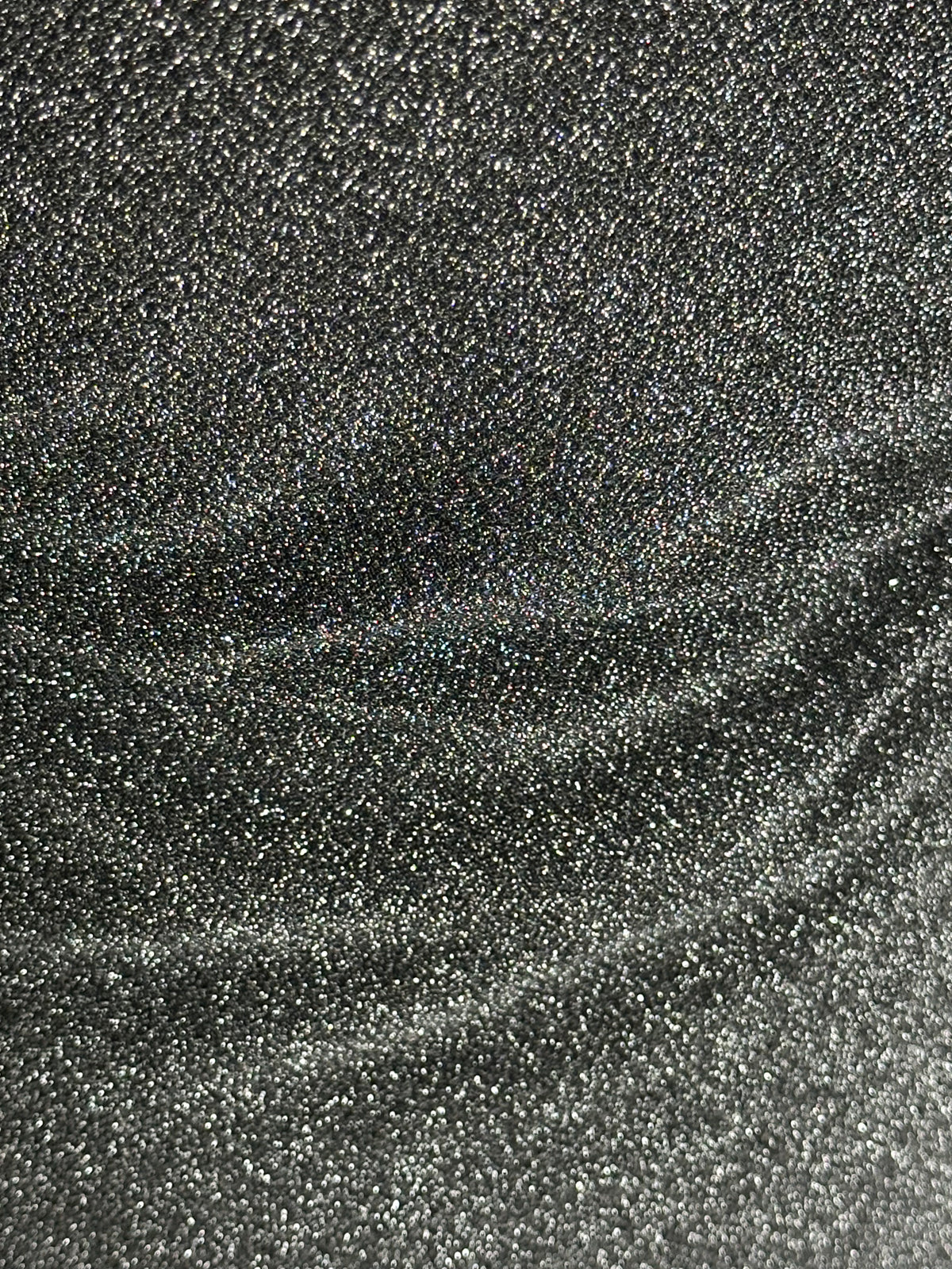 Black Glitter Knit with Silver Glitter - Ghost