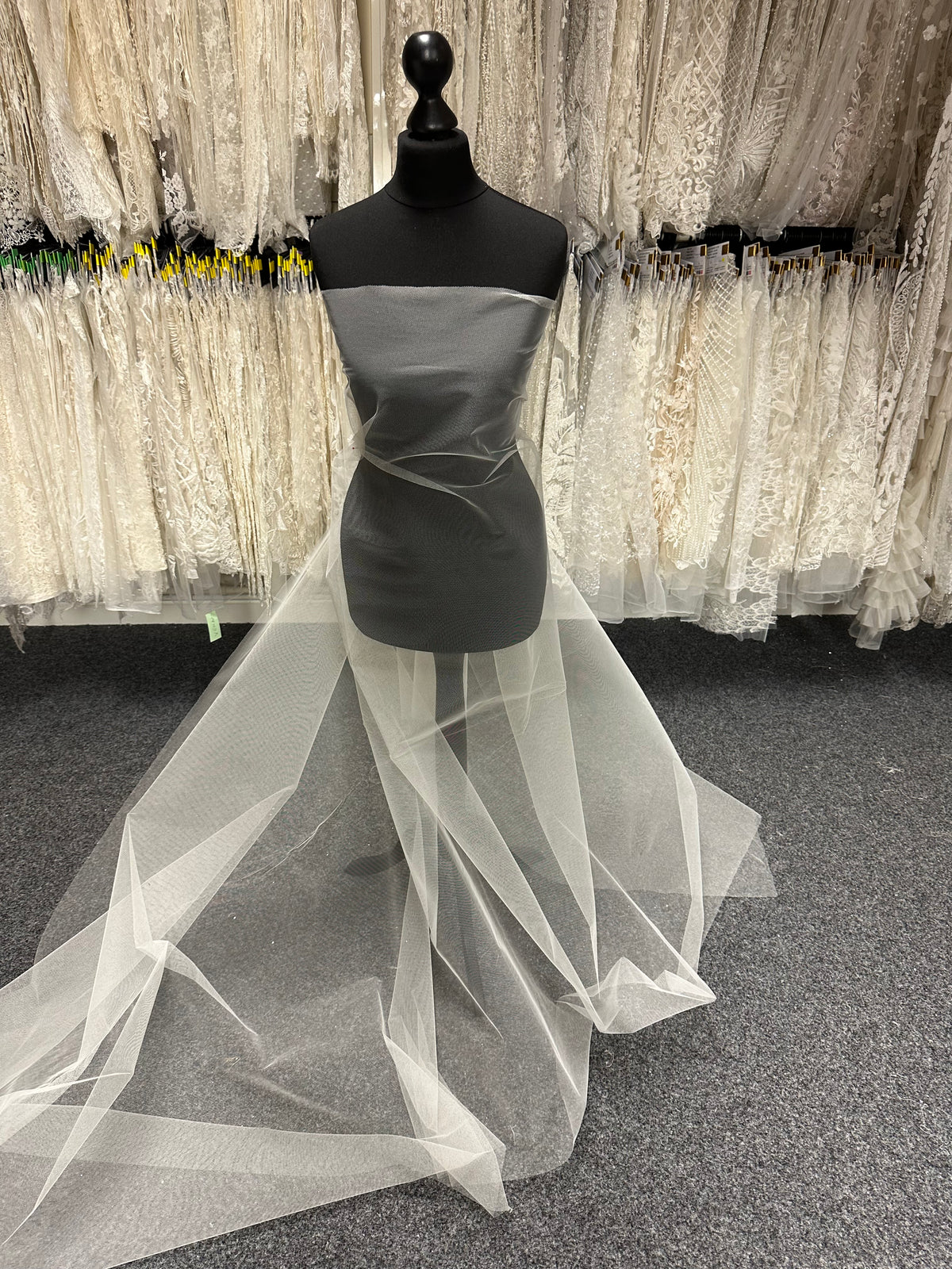 Pale Ivory Dress Net - Maestro