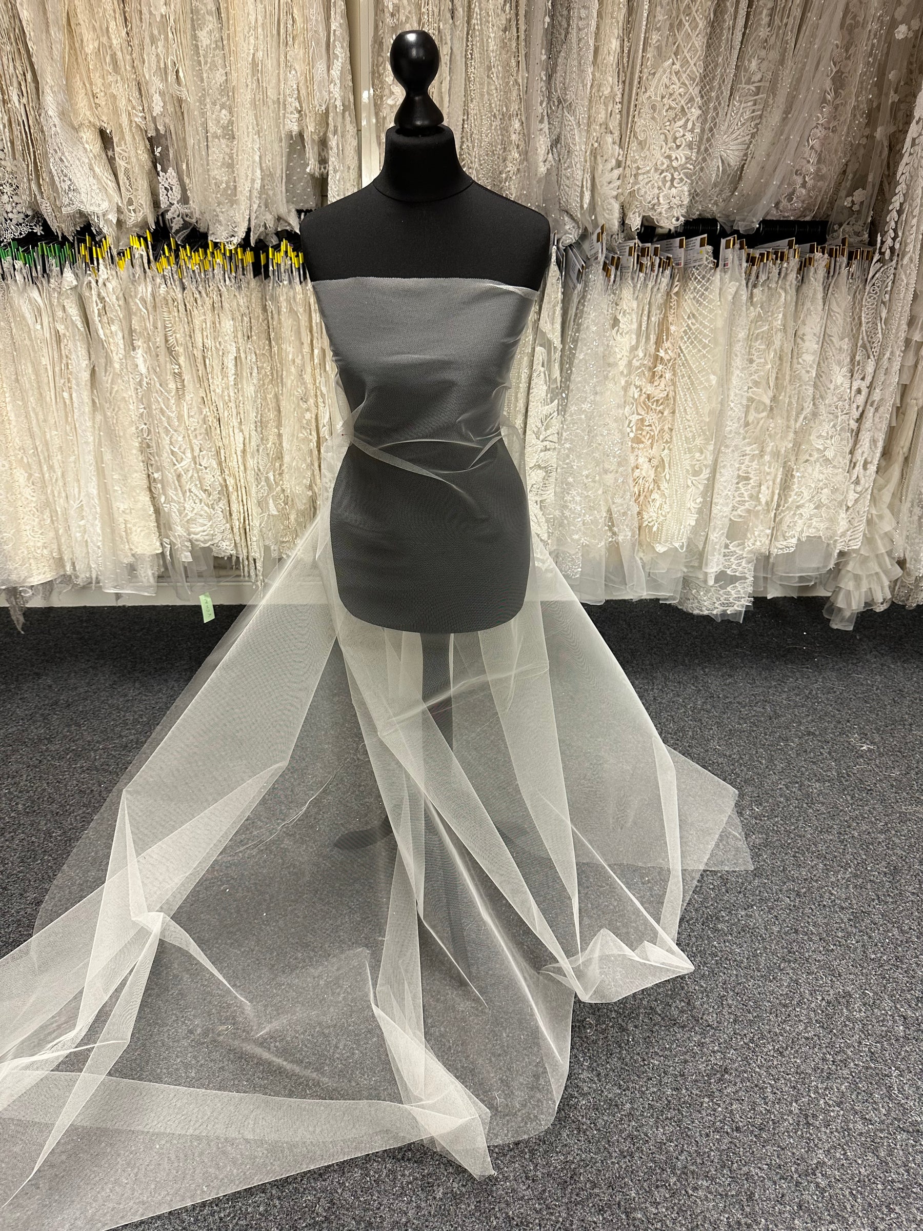 Pale Ivory Dress Net - Maestro