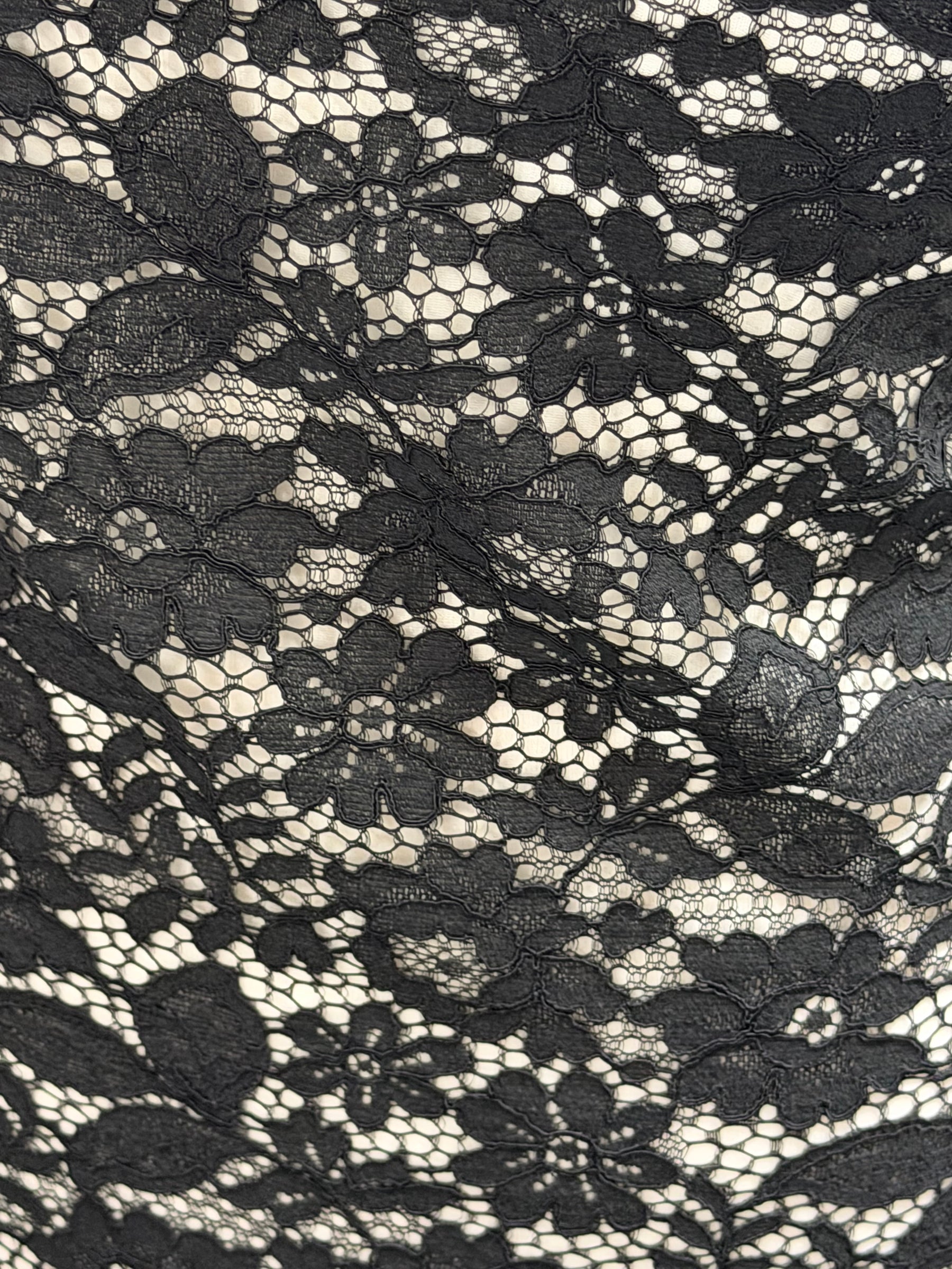 Black Corded Lace - Gothia