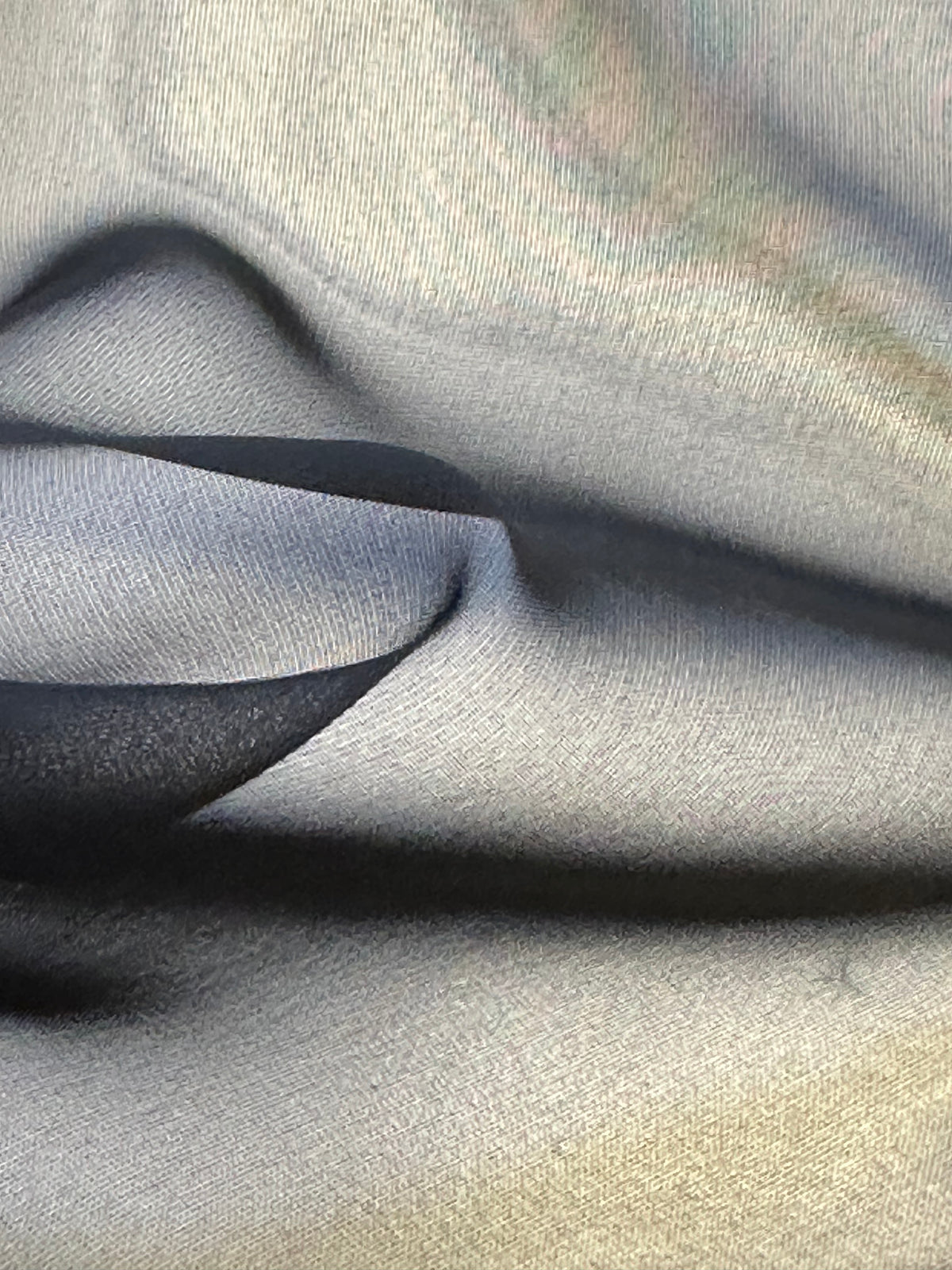 Black Polyester Chiffon - Dance