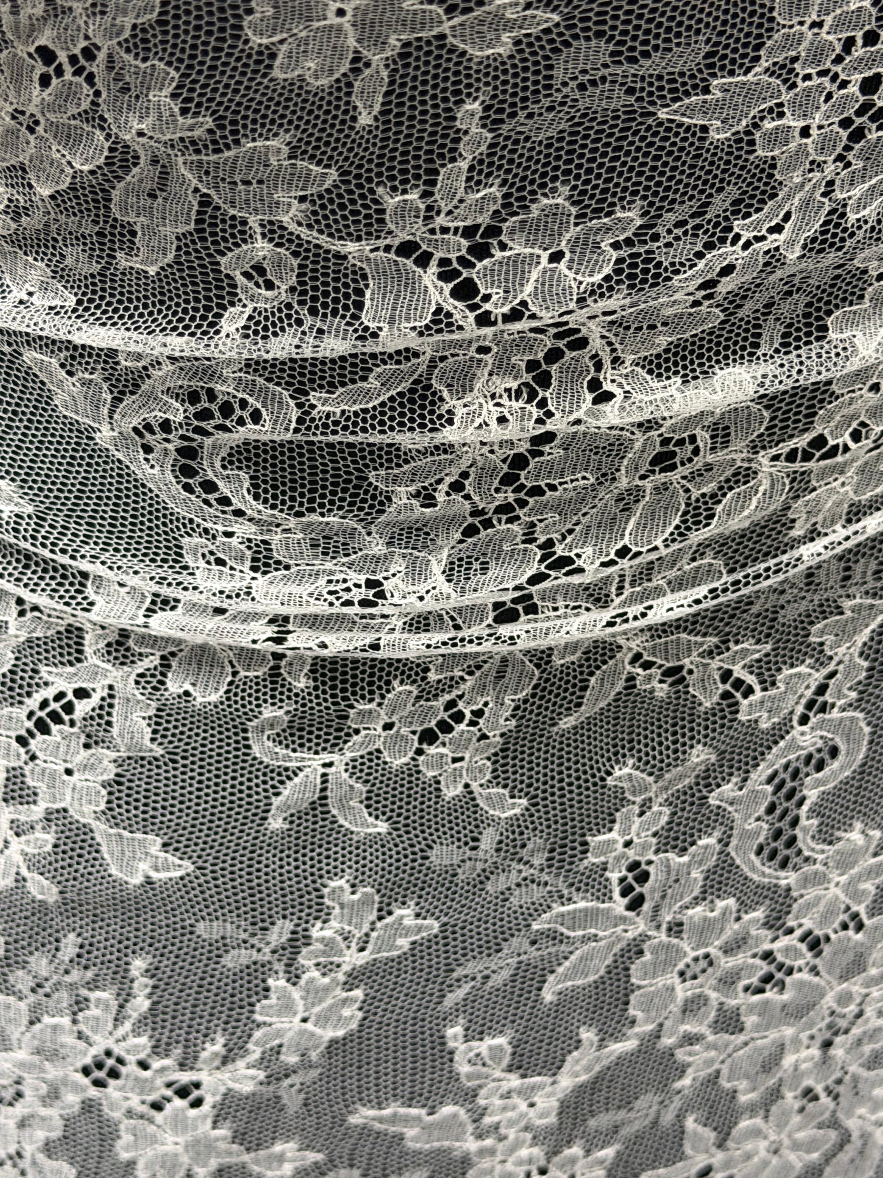 Ivory Chantilly Lace - Diallo
