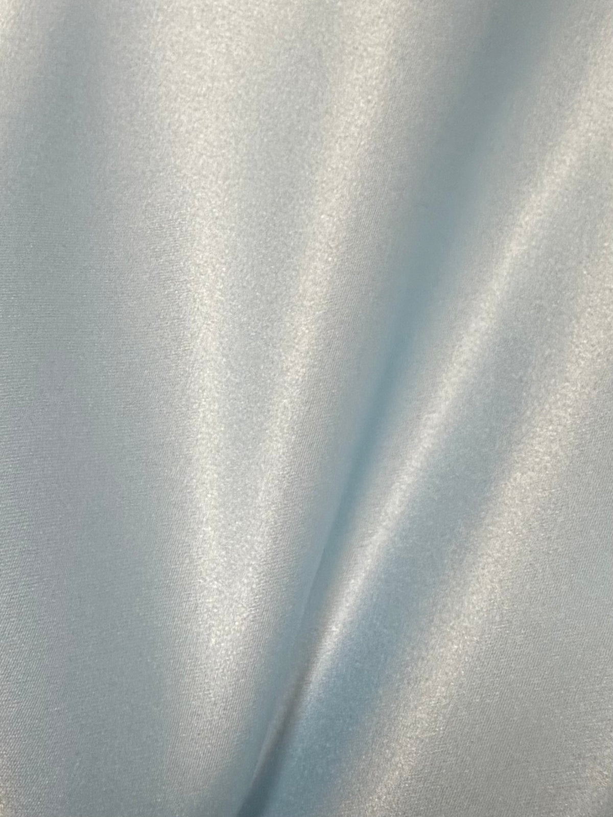 Pale Blue Polyester Duchess Satin - Contessa