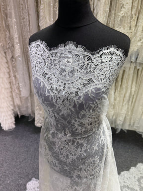 Ivory Sequin Lace - LB6002
