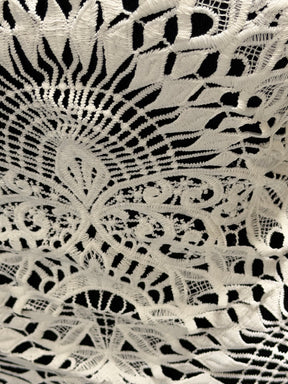 Ivory Lace with Recycled Polyester - LB2014