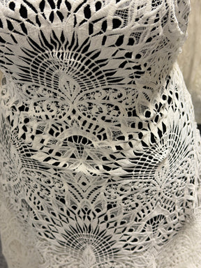 Ivory Lace with Recycled Polyester - LB2014