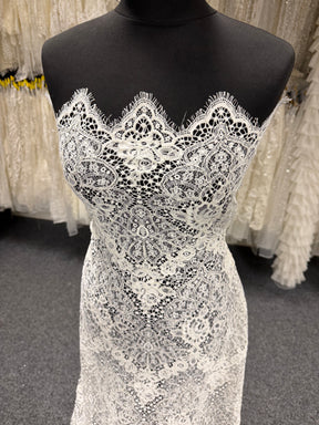 Ivory Corded Lace - LB2011