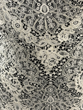 Ivory Corded Lace - LB2011