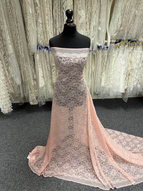 Pearl Blush Corded Lace - Tocca