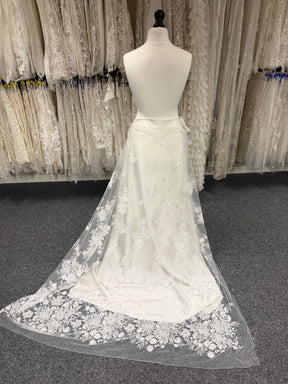 Ivory Sequin Embroidery Lace - EB3041