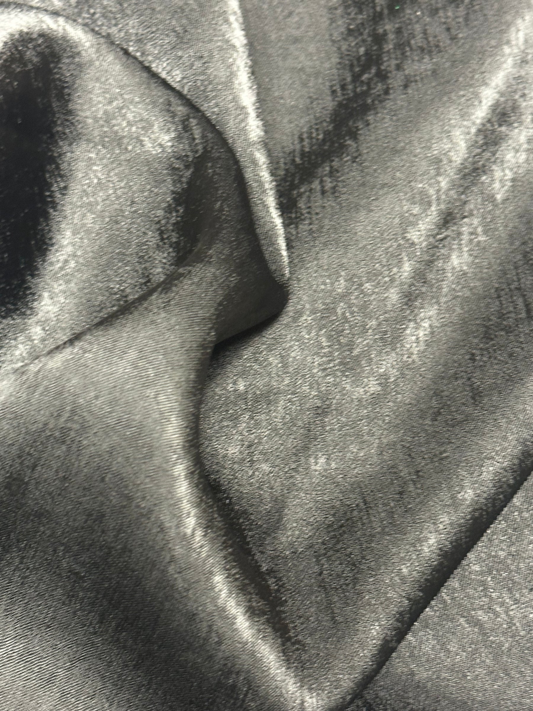 Black Polyester Satin - Purpose