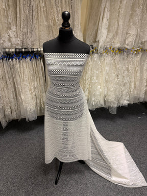 Ivory Guipure Lace - LB2010