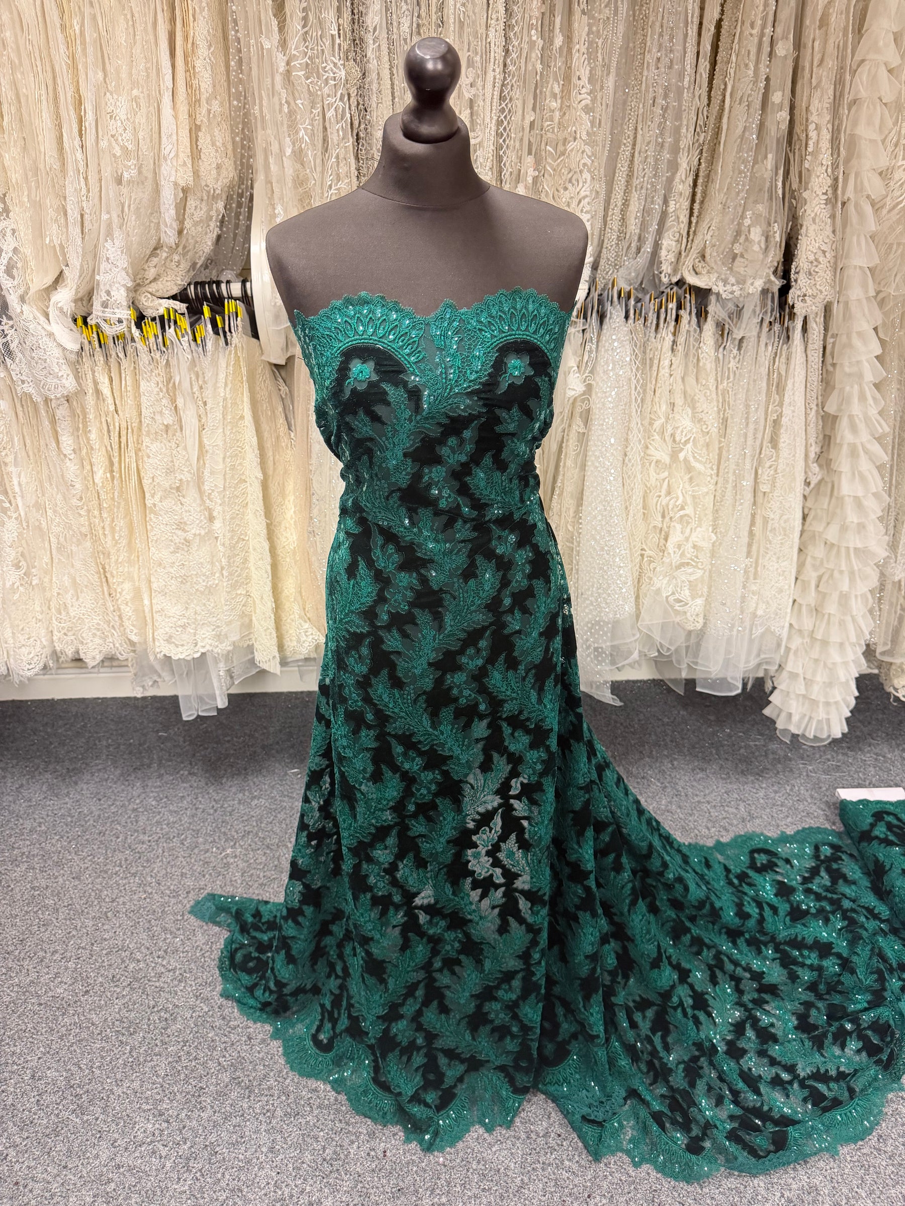 Bottle 3D Velvet Lace - EB3023