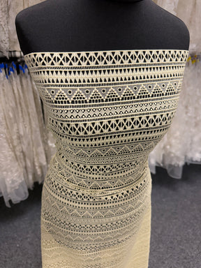 Lemon Guipure Lace - LB2010