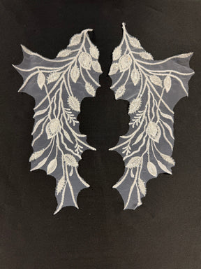 White Beaded Motif - MT4006