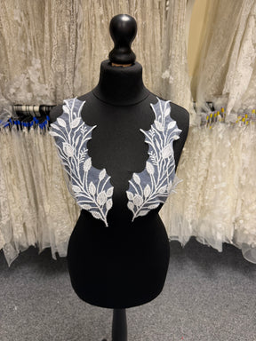 White Beaded Motif - MT4006