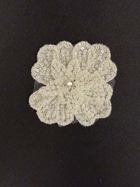 Ivory Beaded Motif - MT3006
