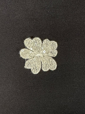 Ivory Beaded Motif - MT3005