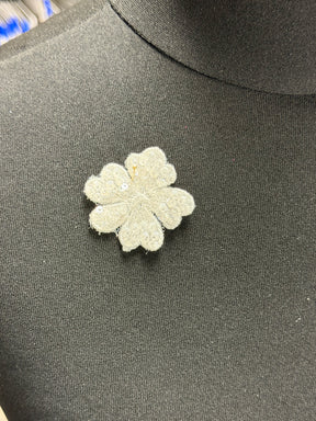 Ivory Beaded Motif - MT3005