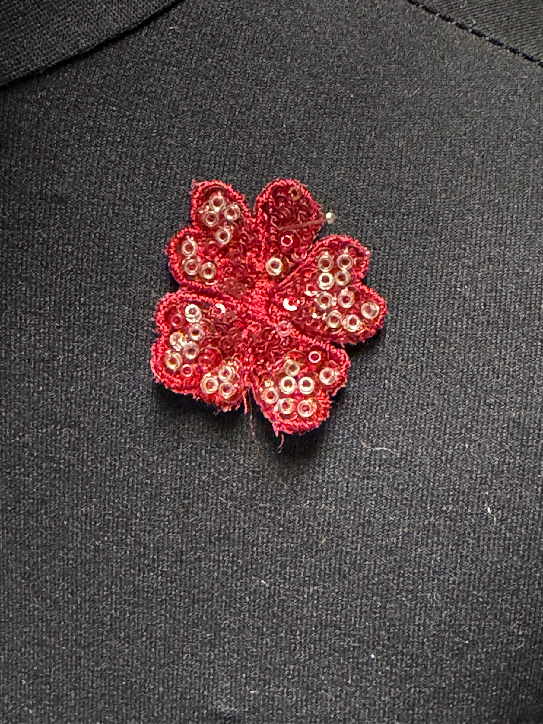 Red Beaded Motif - MT3005