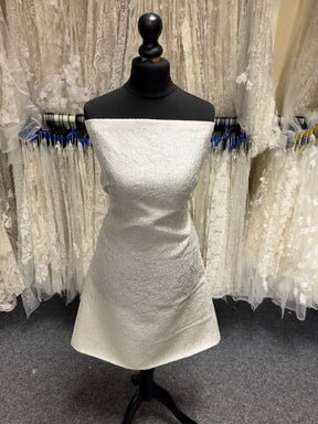 Pale Ivory Italian Raised Jacquard - P664
