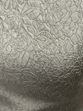 Pale Ivory Italian Raised Jacquard - P664