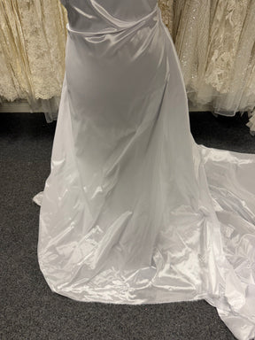 White Polyester Taffeta - P600