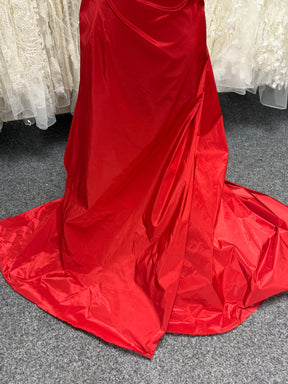 Red Polyester Taffeta - P599