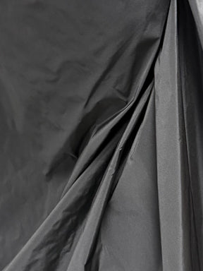 Black Polyester Taffeta - P599